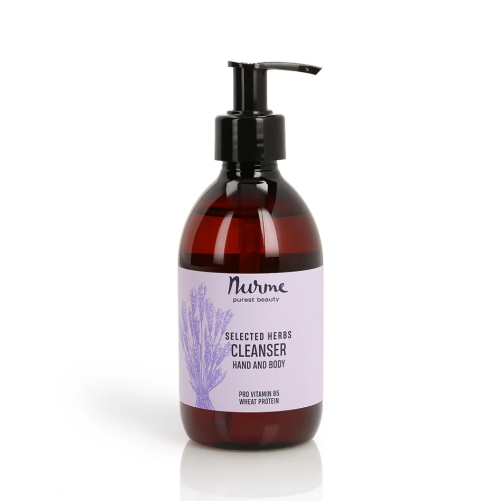Hand- & Körperwaschgel mit Kräutern und Lavendel