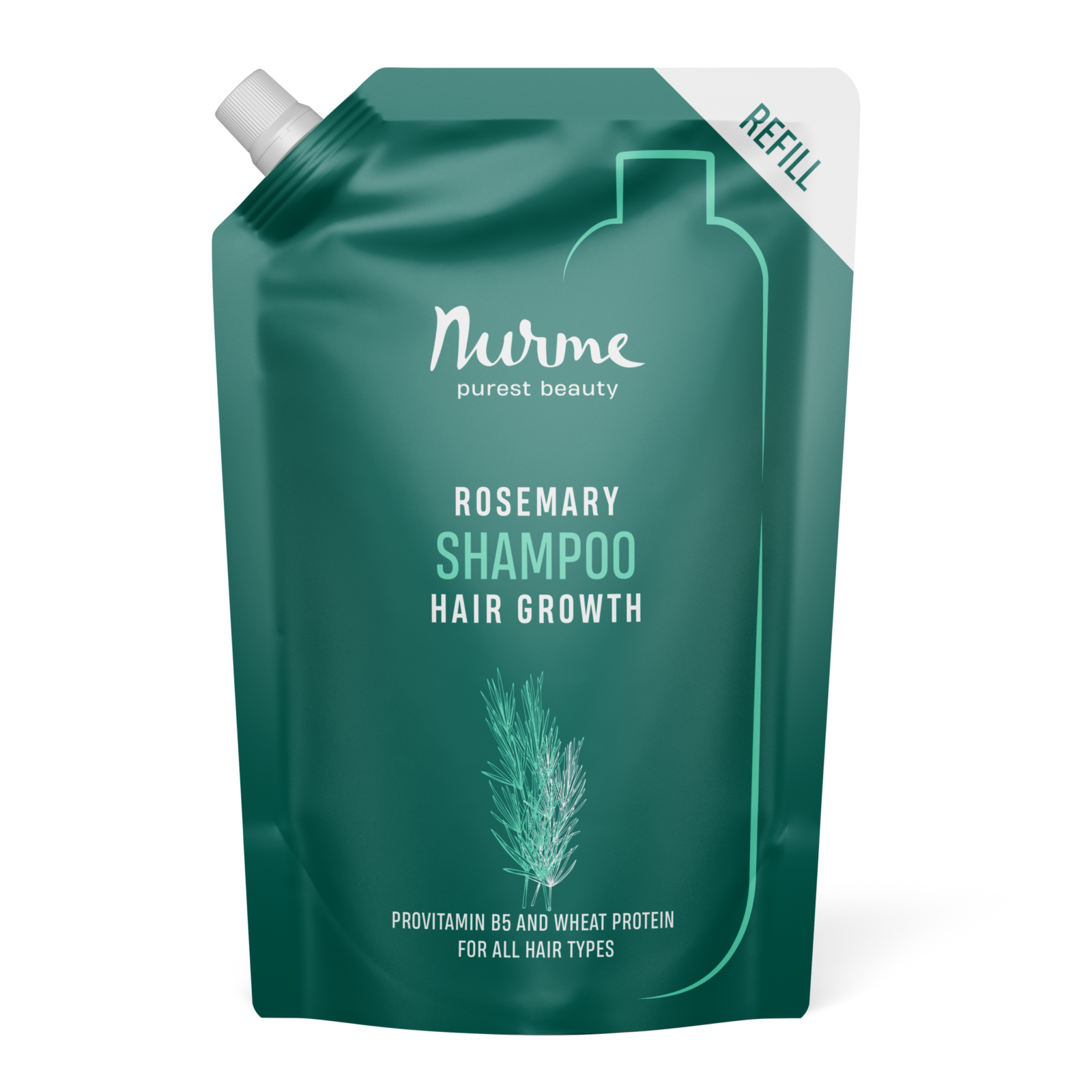 Nachfüllung — Rosmarin-Shampoo für den Haarwuchs