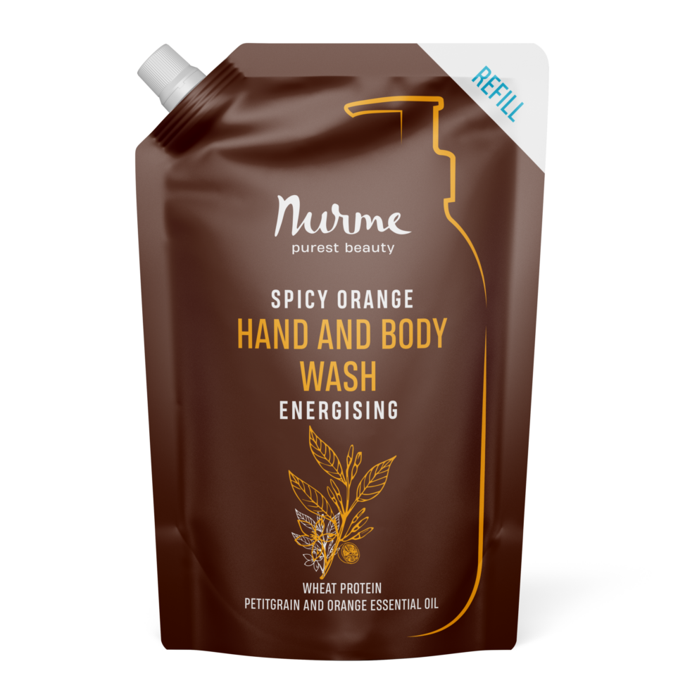 Nachfüllung — Hand- & Körperwaschgel Spritzige Orange