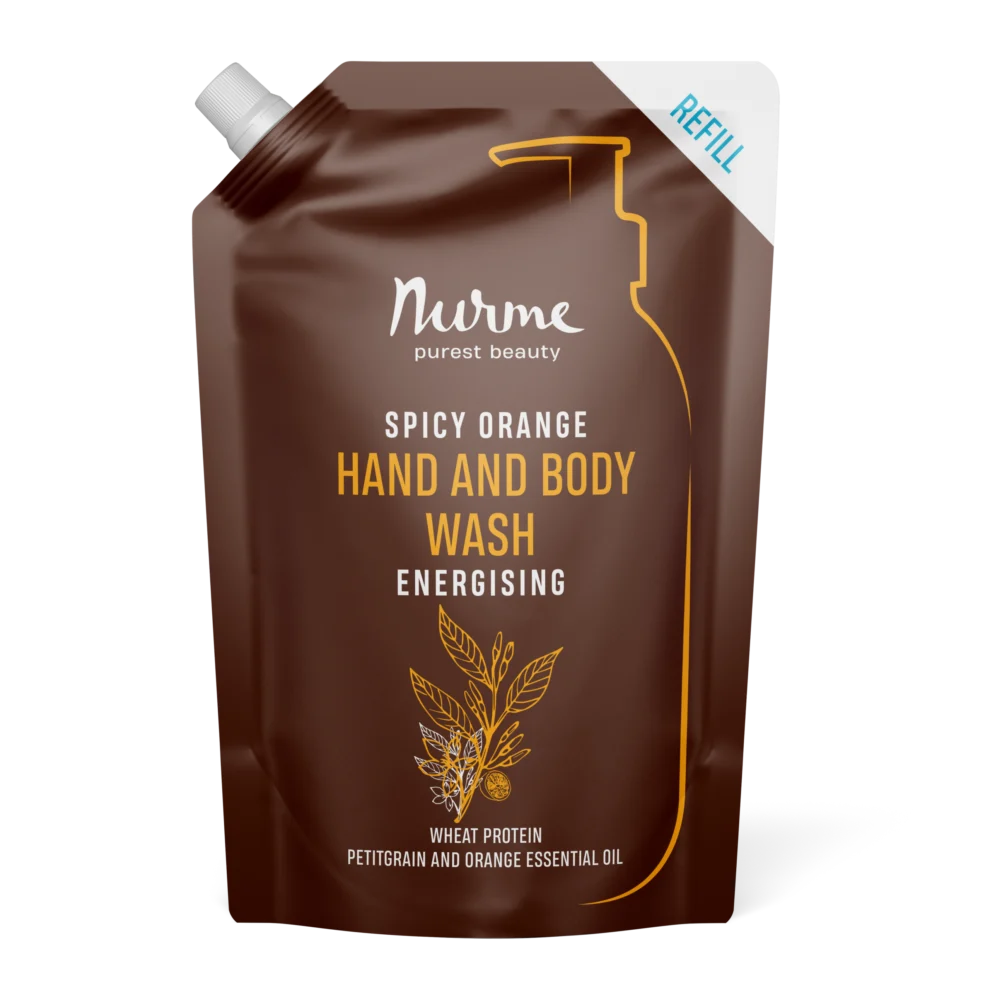 Nachfüllung — Hand- & Körperwaschgel Spritzige Orange