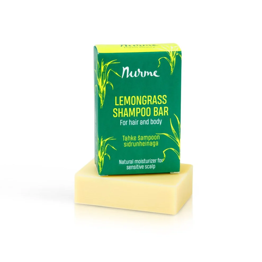 Festes Shampoo mit Zitronengras